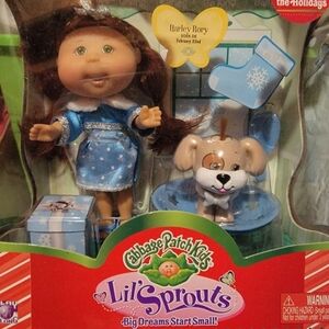 Cabbage Patch Kids Lil' Sprouts Doll and Dog Set